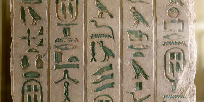 Mitos sobre el mundo antiguo: los egipcios escribieron en jeroglíficos