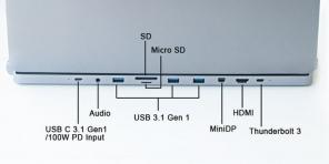 DGRule - Soporte de concentrador minimalista para MacBook