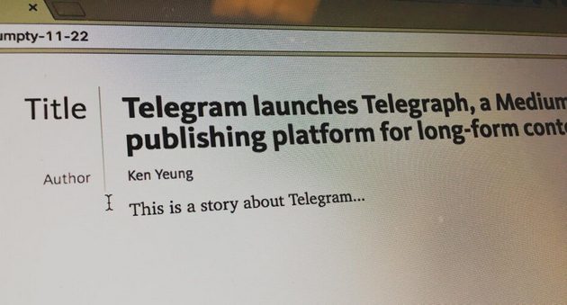 actualizado Telegrama