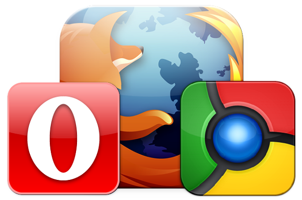 revisar las extensiones libres para Internet Explorer, Opera, Google Chrome