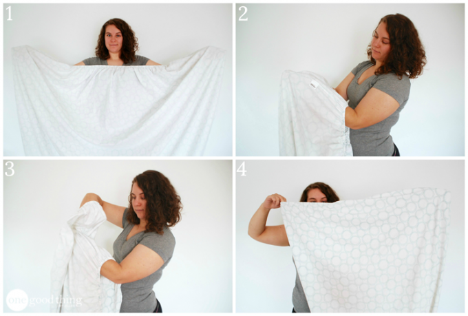 como doblar la ropa: Ropa de cama