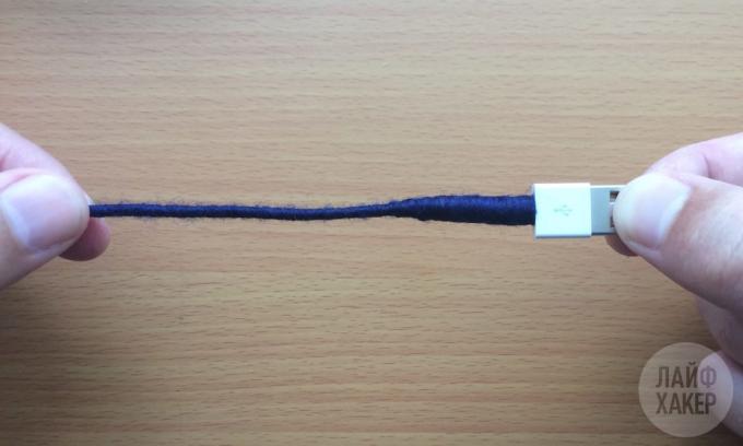 Cómo solucionar el Rayo-cable: comprobar la densidad