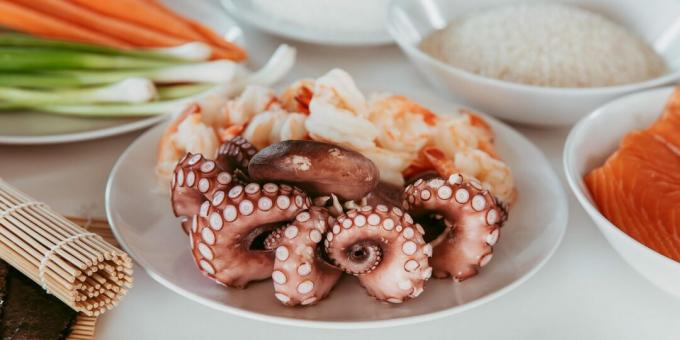 Cuánto cocinar un pulpo: pulpo hervido