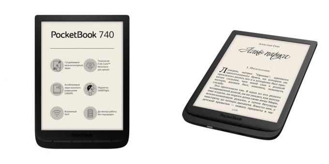 Buenos libros electrónicos: PocketBook 740