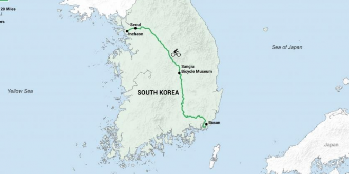 Atracciones Corea del Sur: viajar por el país de norte a sur, se puede recorrer Zelenski Ciclo Mundo