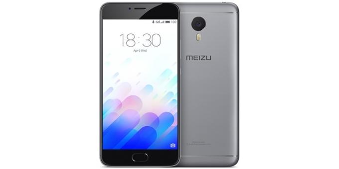 Meizu teléfonos inteligentes: Meizu M3 Nota