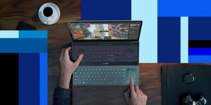 Laptop ASUS ZenBook Pro Duo 15 OLED: sonido claro