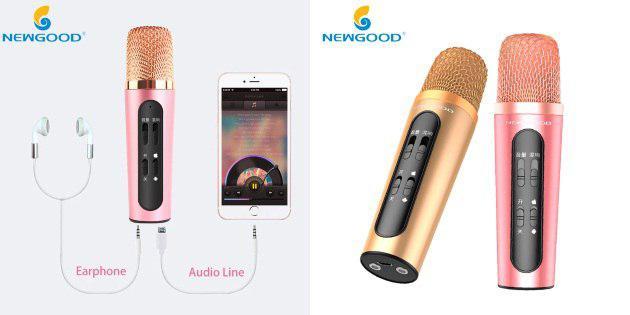 Micrófono para karaoke