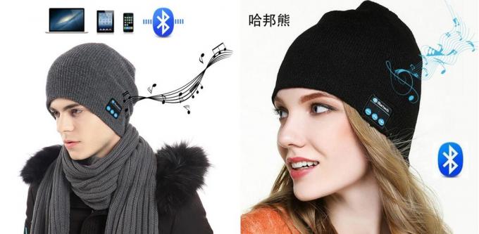 Productos para el invierno: Sombrero con auricular Bluetooth