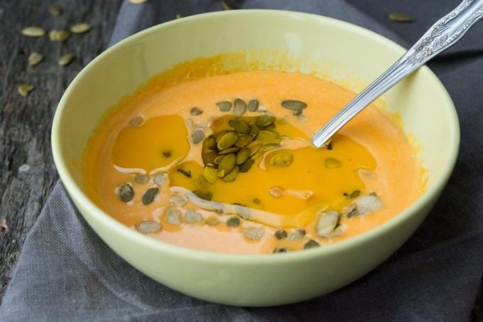 sopa de calabaza