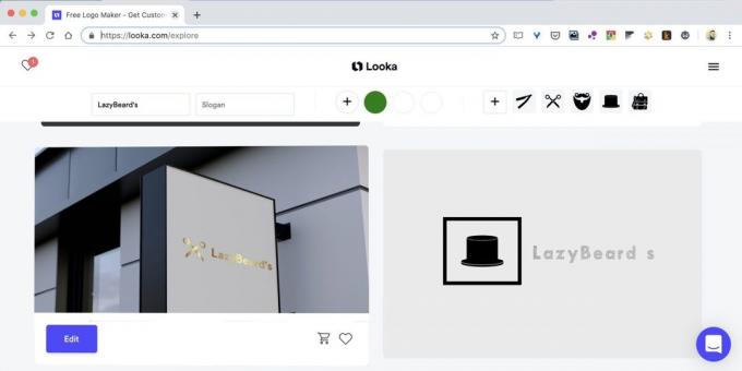 Cómo crear un logotipo en línea en el sitio web Looka