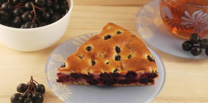 Chokeberry Recetas: Pastel de queso con Aronia