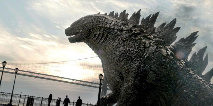 Tomada de la película "Godzilla"