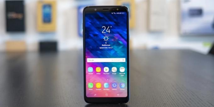 Alternativas a "Yandex. Teléfono »: Samsung Galaxy A6 +