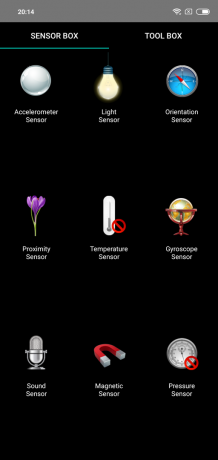 Descripción general de Xiaomi redmi Nota 6: Sensores Pro