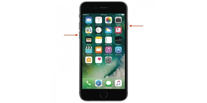 Cómo reiniciar el iPhone: iPhone 7