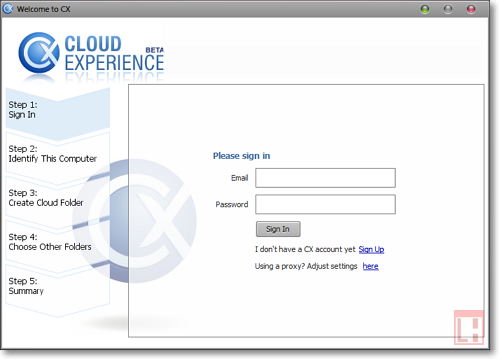 CloudExperience - muy conveniente servicio en la nube de sincronización de archivos