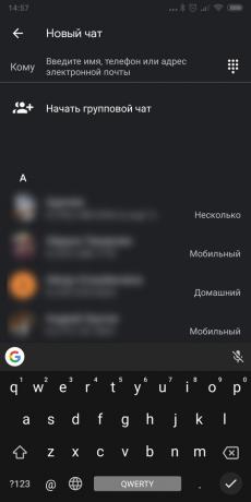 Google Mensajes modo nocturno para Android