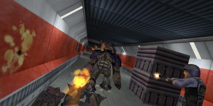 viejos juegos en el PC: tiroteo en Half-Life