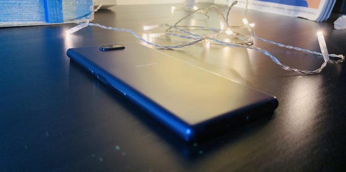 Sony Xperia 10 Plus: El panel trasero
