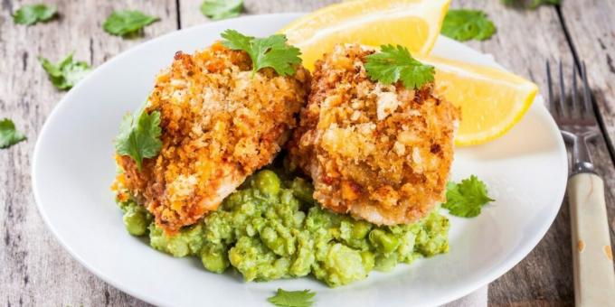 Bacalao al horno crujiente