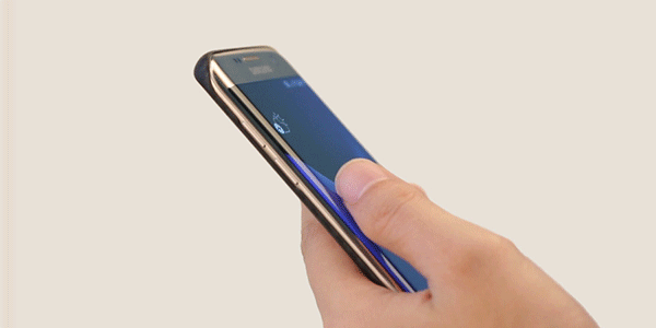 Control incómoda su smartphone con una pantalla curva