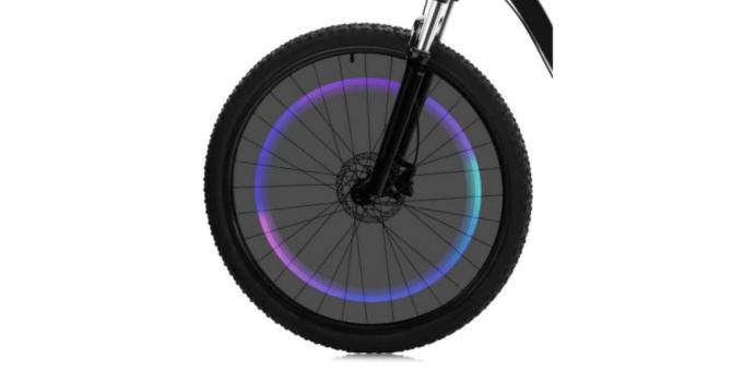 tapas de colores para la bicicleta