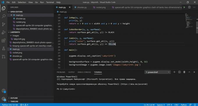 Editores de código: Código de Visual Studio