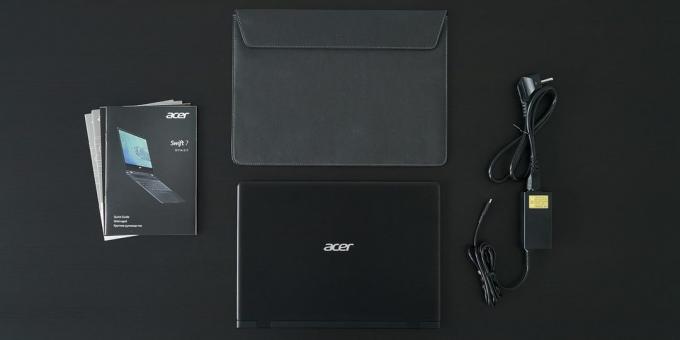 Acer Swift 7: Opciones
