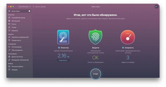 CleanMyMac: Nueva interfaz