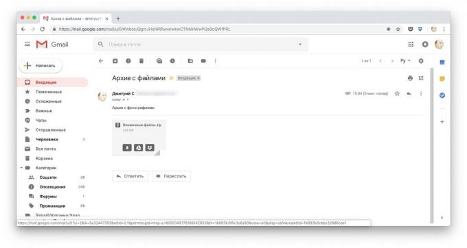 Formas de descargar archivos a Dropbox: Recuerde archivos adjuntos de Gmail