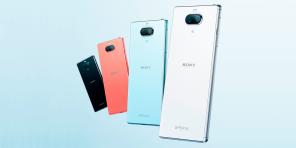 Sony presentó el smartphone Xperia resistente al agua 8