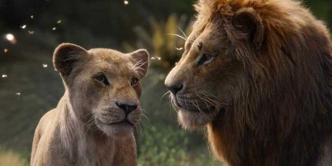 "El Rey León": Nala y Simba