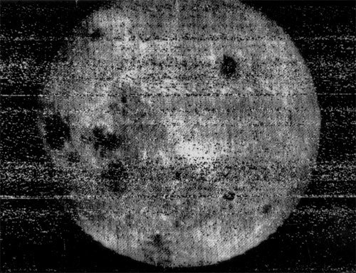 lado primera imagen de la luna