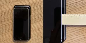 IPhone 12 compacto en comparación con iPhone SE y iPhone 7