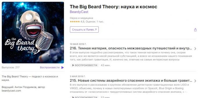 de podcast interesante: The Big Barba Teoría