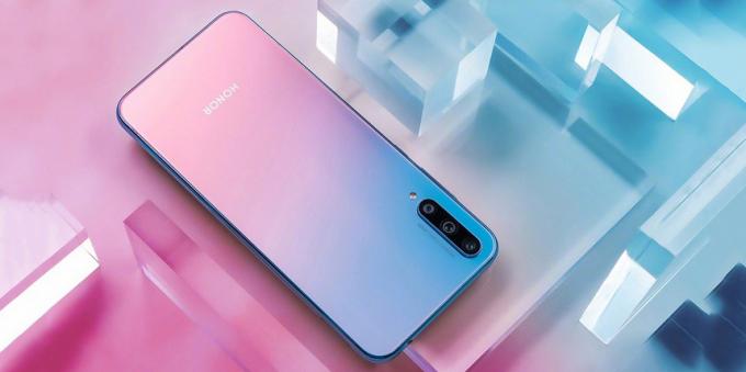 Huawei anunció un nuevo 20 Honor Lite: los empleados del estado con el triple leva y de huellas digitales en la pantalla