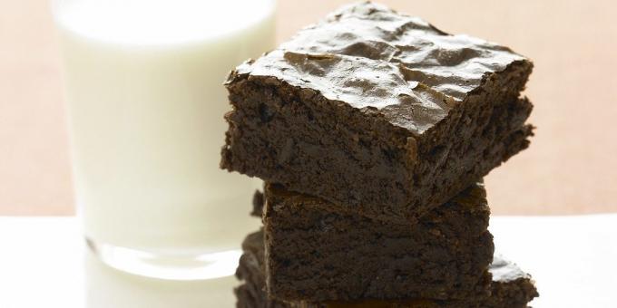 Las mejores recetas con jengibre: brownie de chocolate de jengibre
