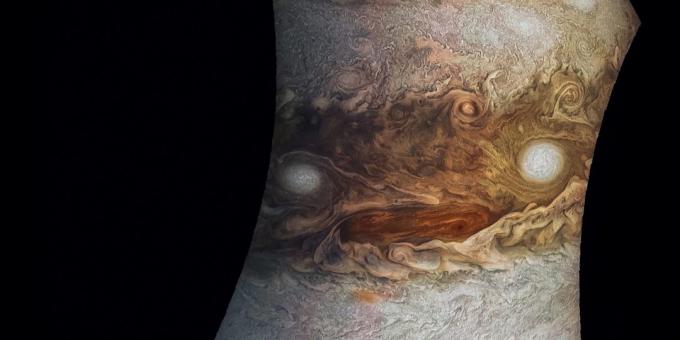 Fotos de espacio: el rostro de Júpiter