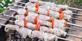 8 maneras para marinar la carne para un kebab