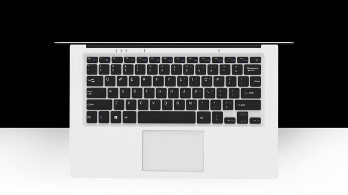 Chuwi lapbook 14.1: El teclado y el ratón táctil