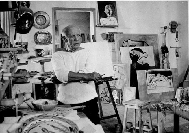 Pablo Picasso, pintor y escultor español