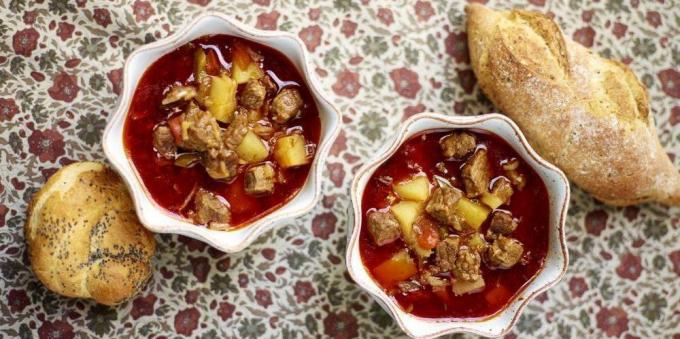 Los mejores platos de carne: Sopa de cocido de Jamie Oliver