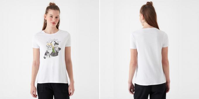 Camisetas con estampados: con gatos