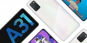 Samsung Galaxy A31 recibió una batería de 5000 mAh y NFC