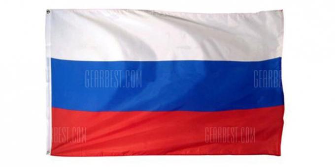 atributos deportivos: bandera rusa