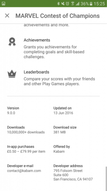 Ahora actualizar la aplicación desde Google Play hace que sea aún más fácil y más rápido