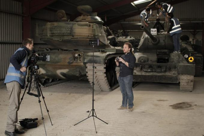 Un proyecto conjunto de juegos de guerra y Google para Bovington Tankfest 2015