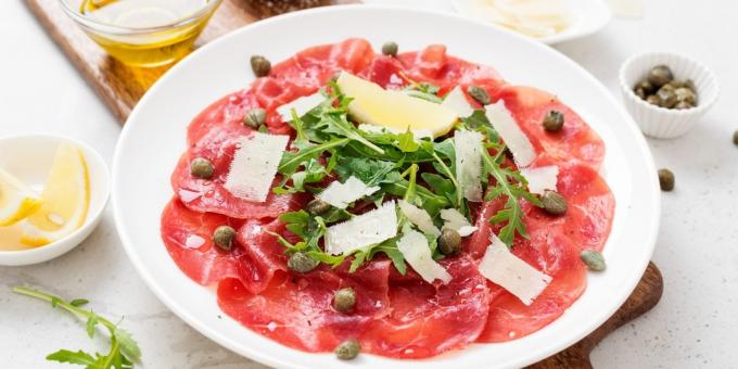 Carpaccio de carne