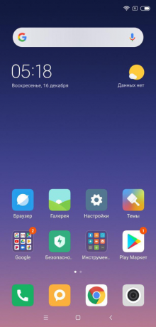 Xiaomi MI 8 Pro: Iconos
